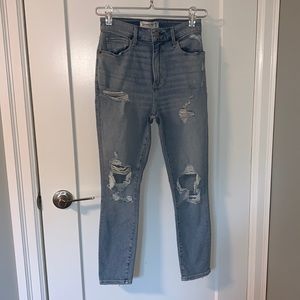 Abercrombie & Fitch high rise skinny ankle 26S